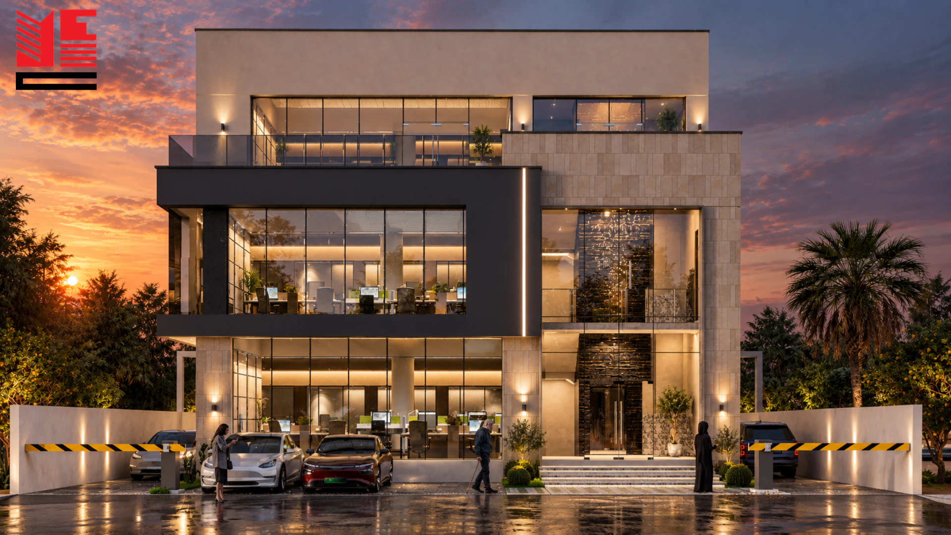 18th November Apartment Building — project view 2
