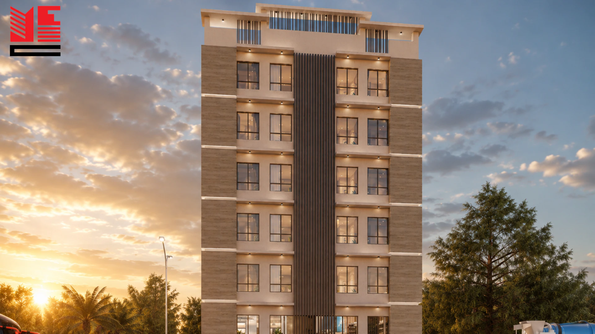 Azaiba Apartment Building — project view 4