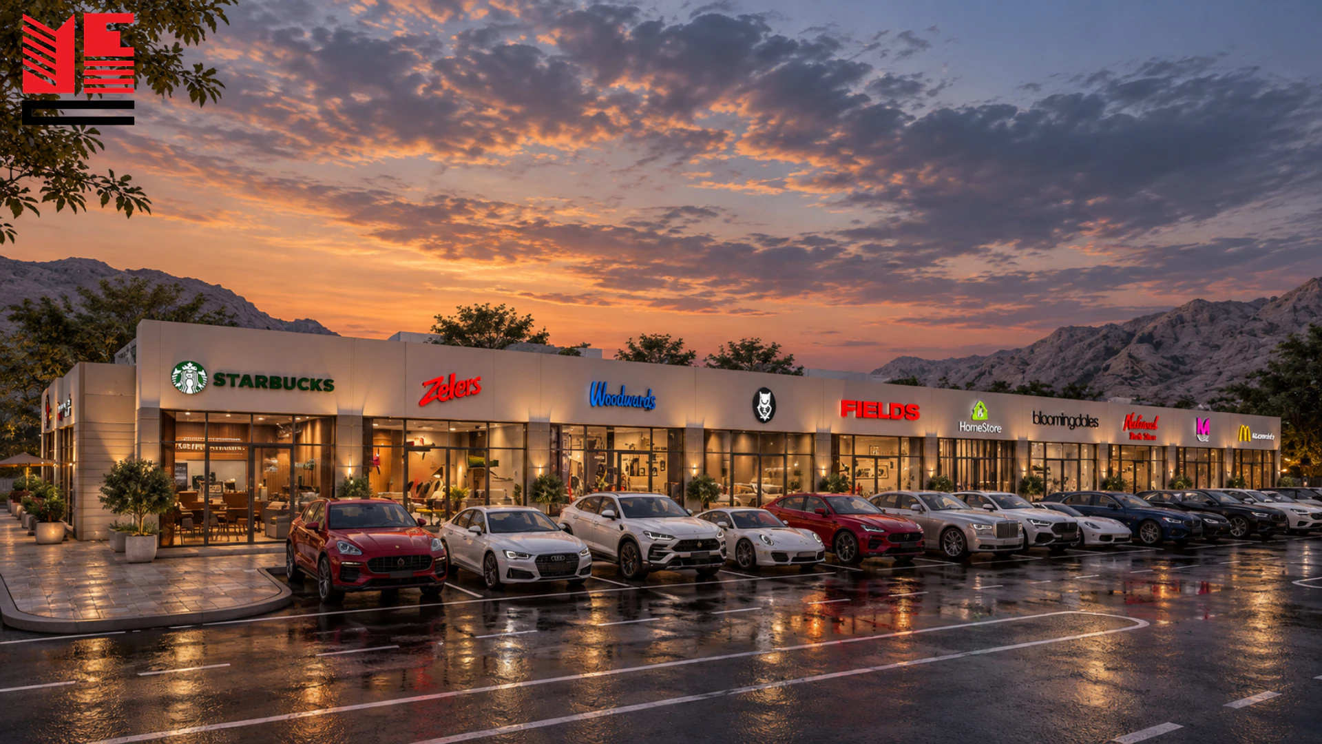 Neighbourhood Retail Centre &mdash; project view 1