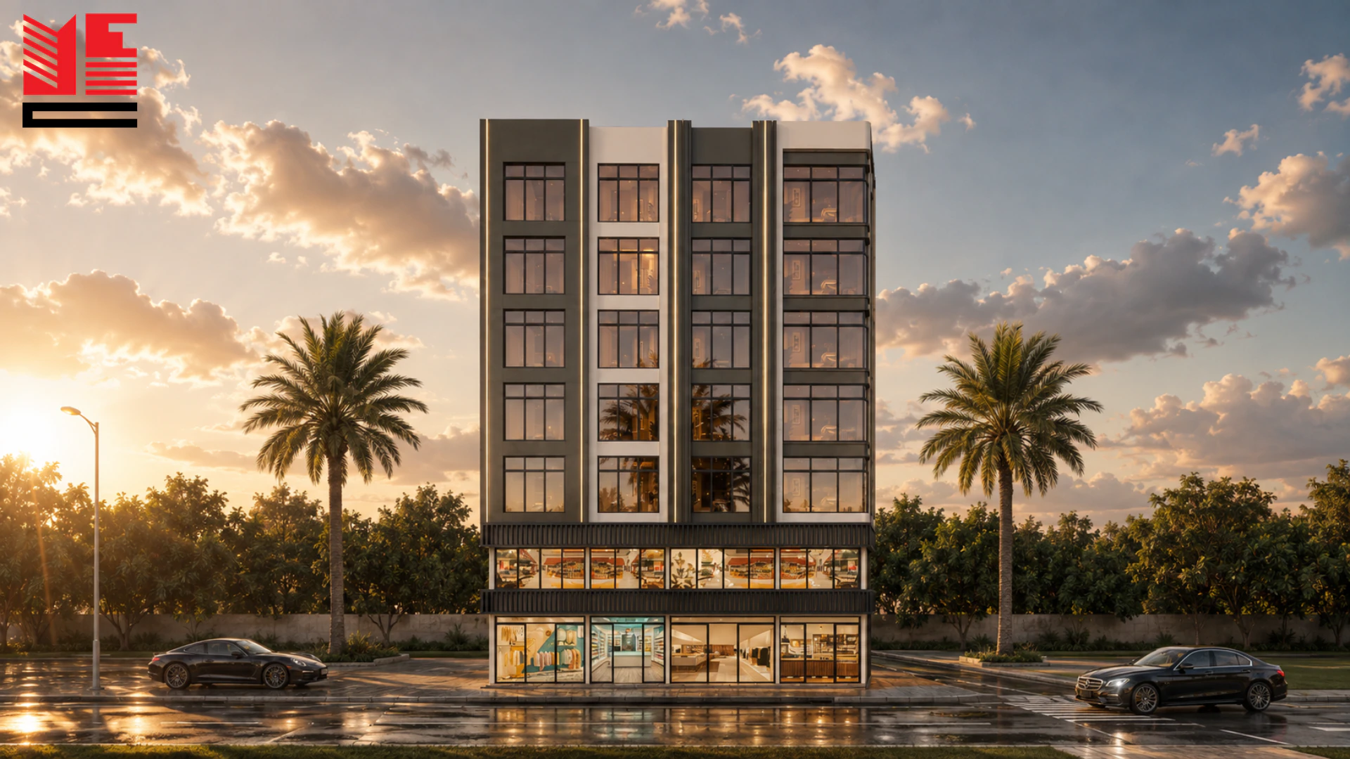 Salalah Commercial Building &mdash; project view 1