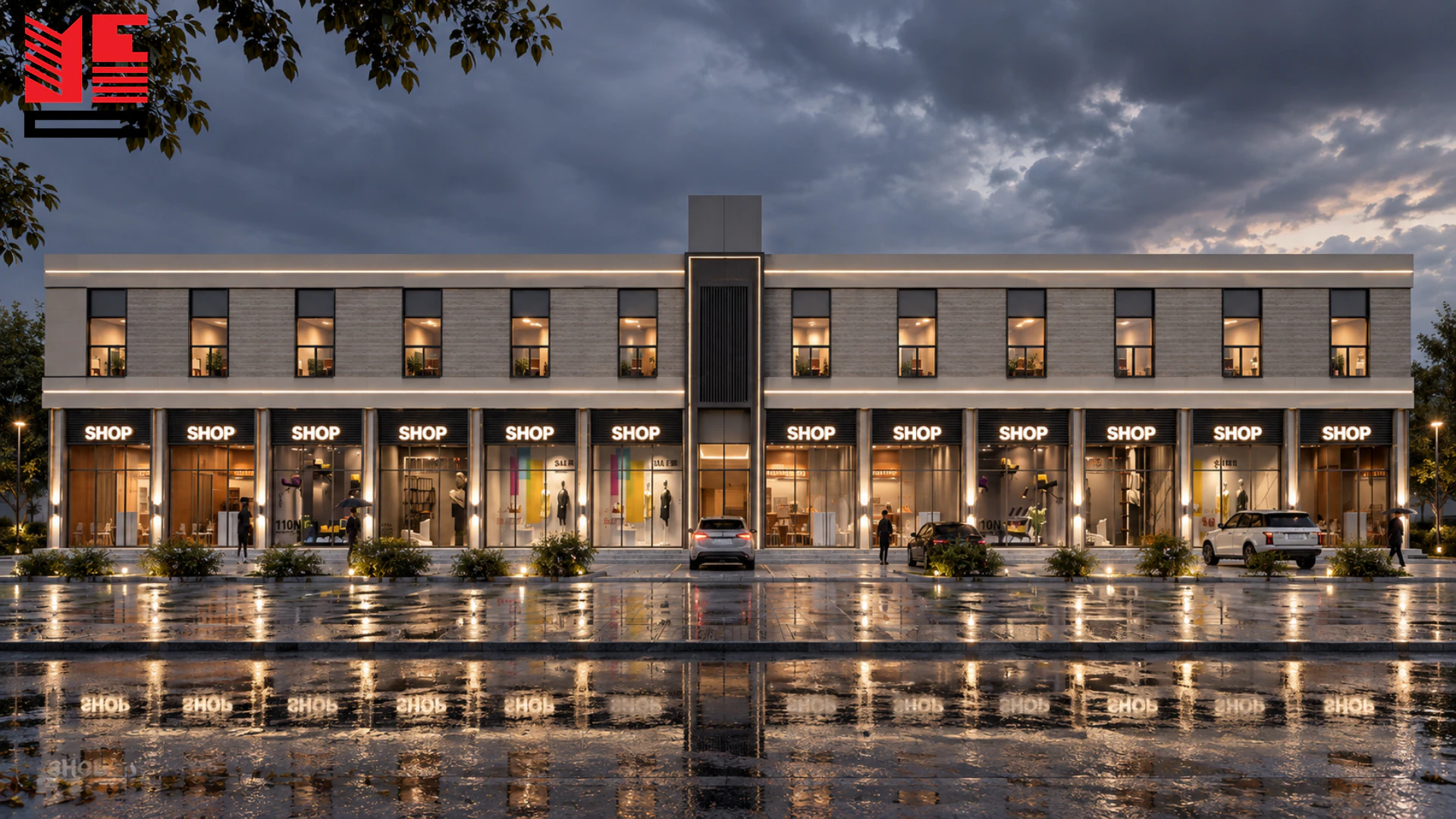 Two-Storey Commercial Development &mdash; project view 1