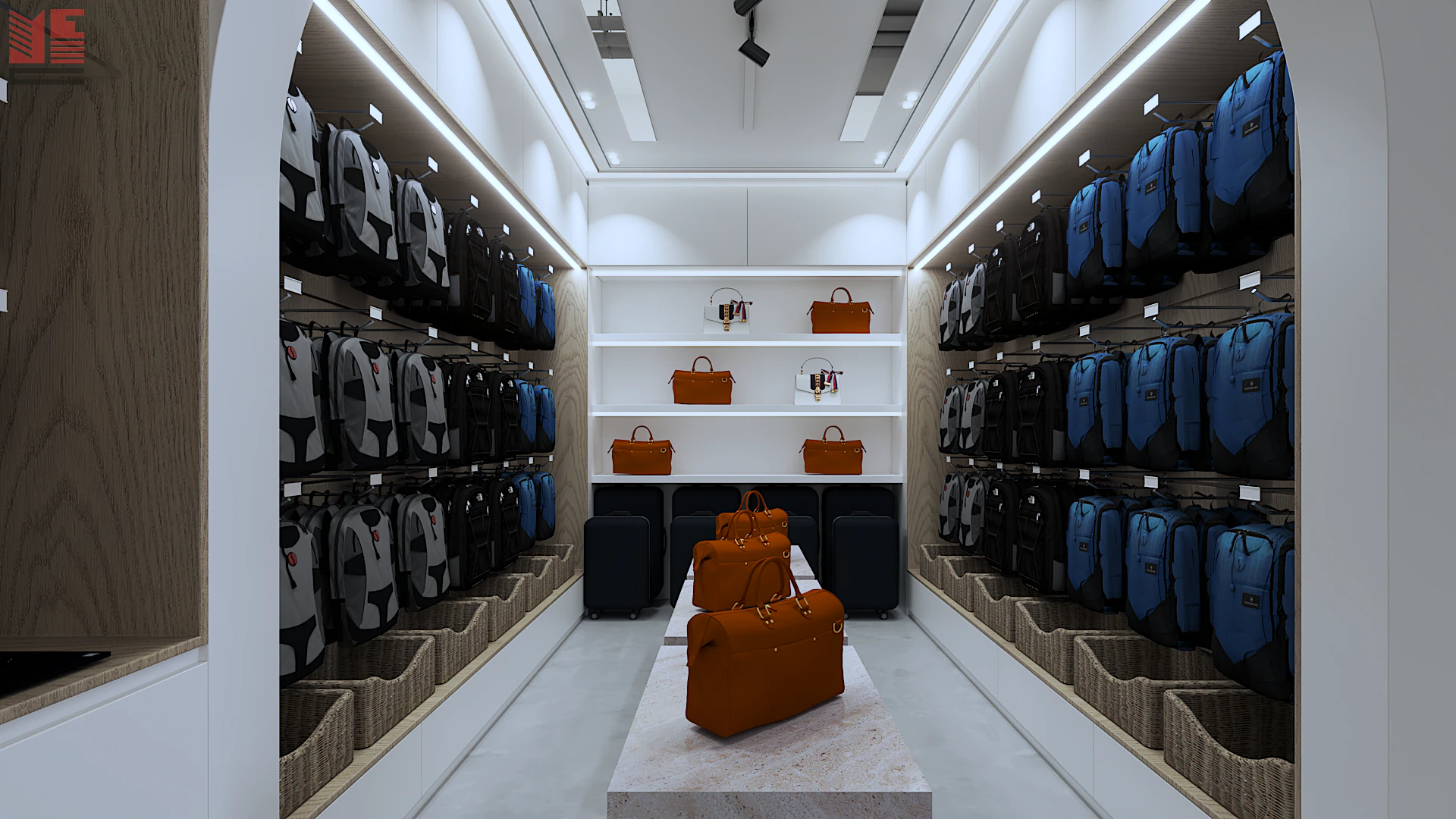 Book & Stationery Shop Interiors — project view 4