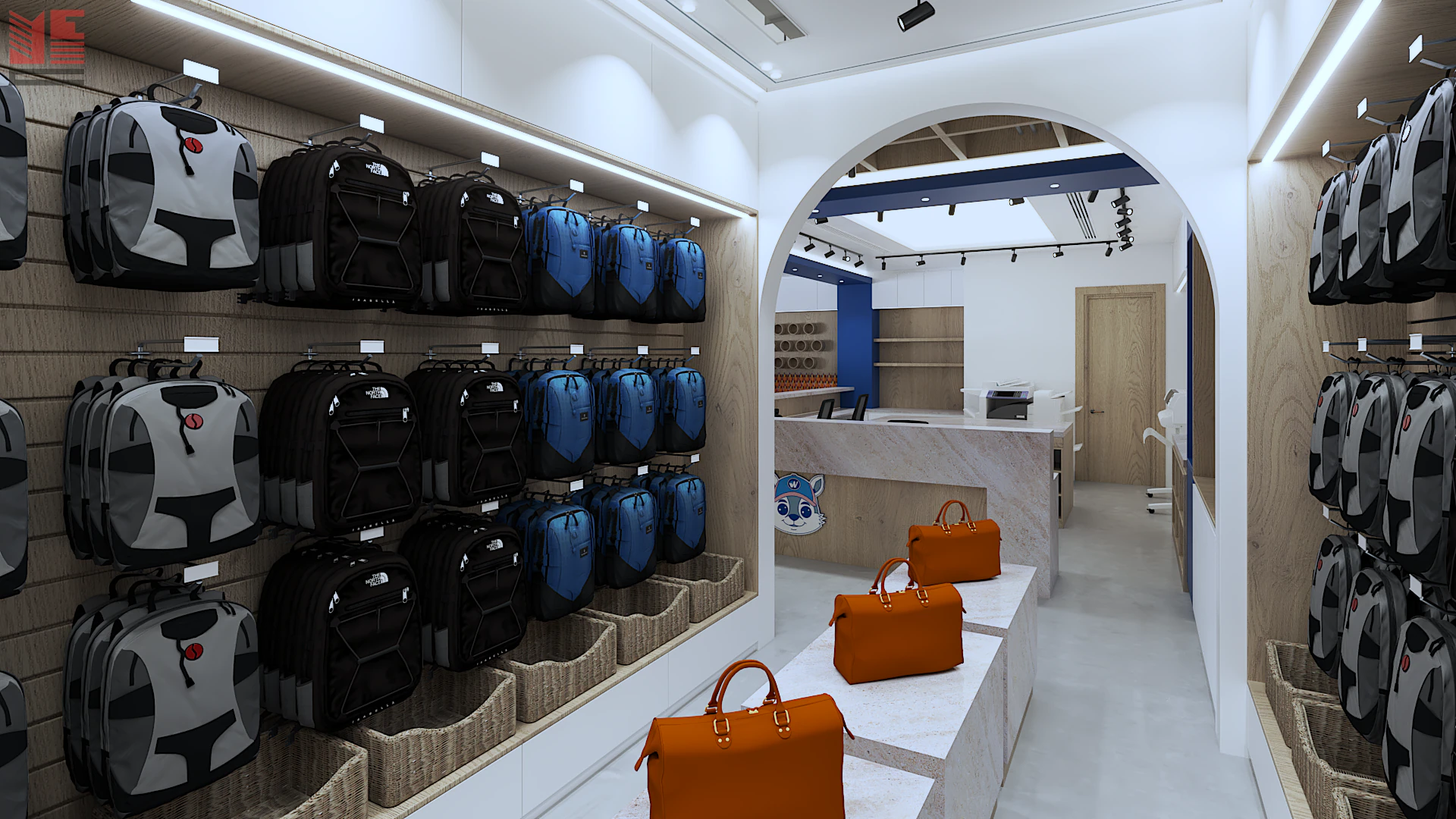 Book & Stationery Shop Interiors — project view 5