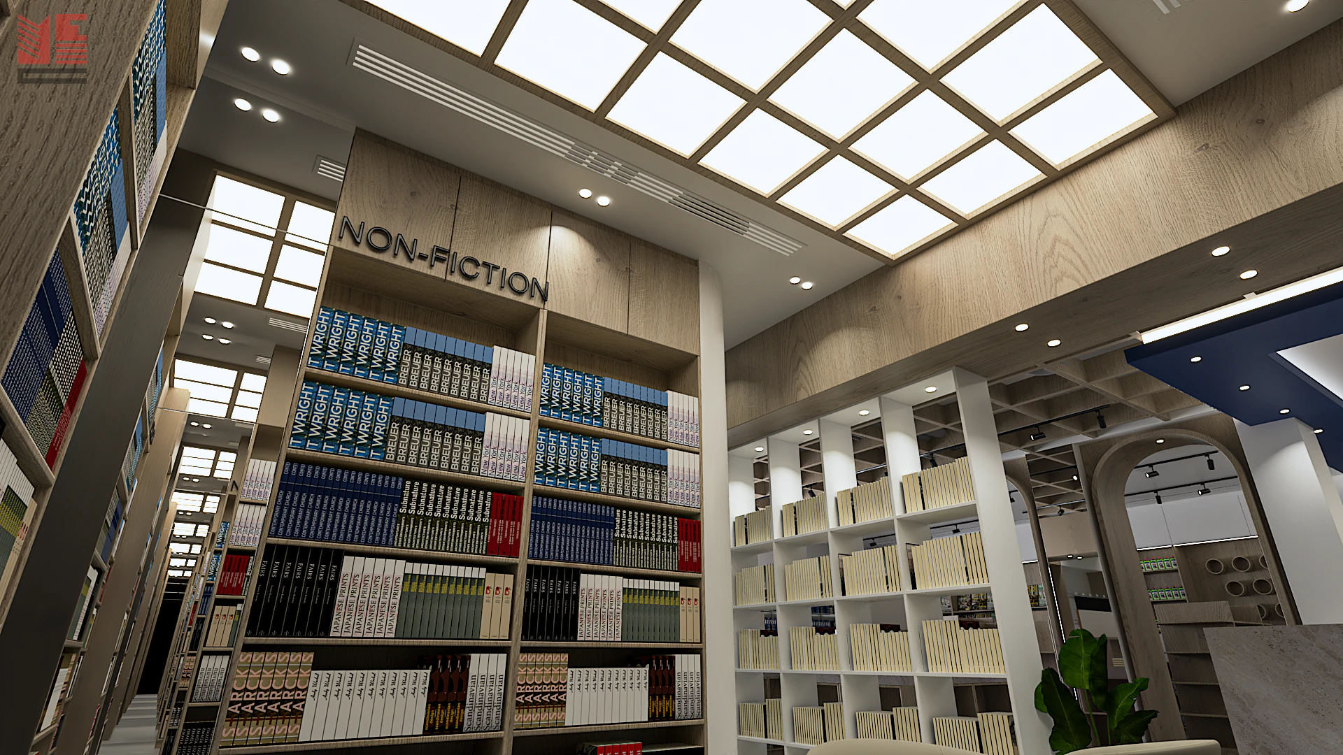 Book & Stationery Shop Interiors — project view 9