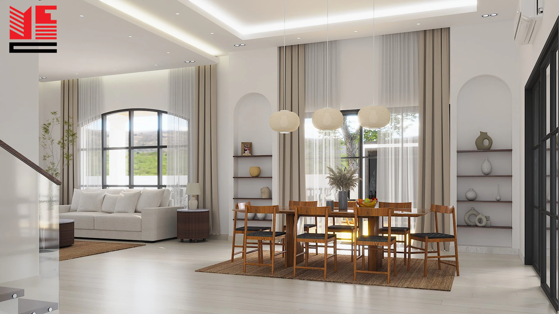 Bright Residence Interiors — project view 4