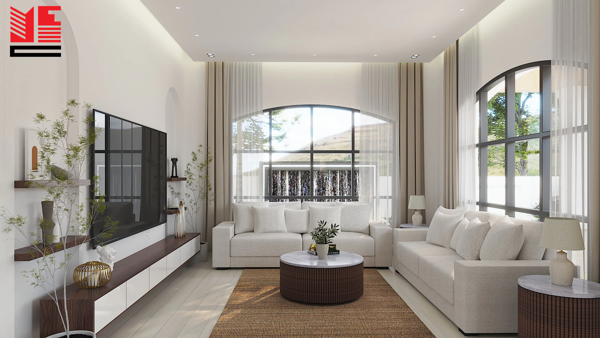Bright Residence Interiors — project view 1