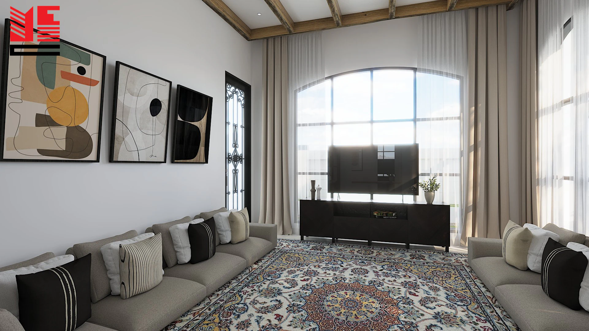Bright Residence Interiors — project view 12