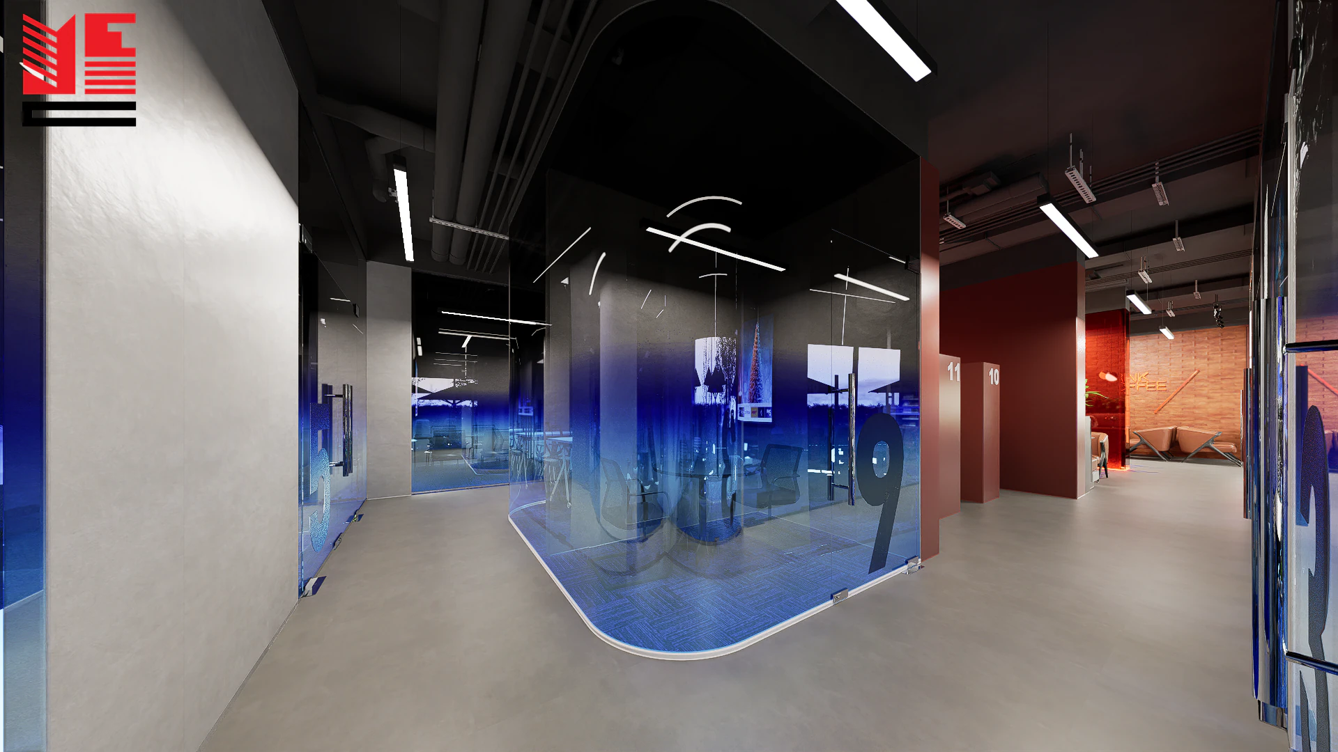 Café & Meeting Space Interiors — project view 13