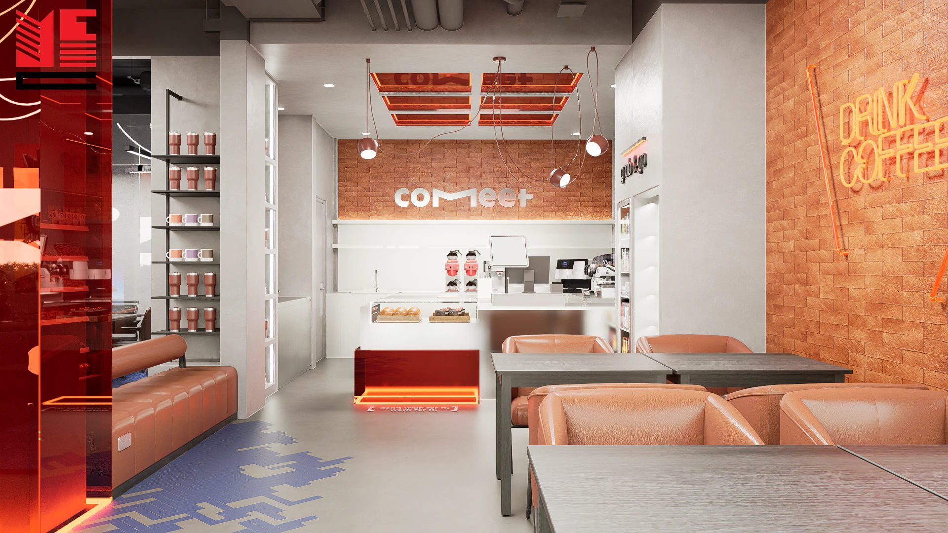 Café & Meeting Space Interiors — project view 10