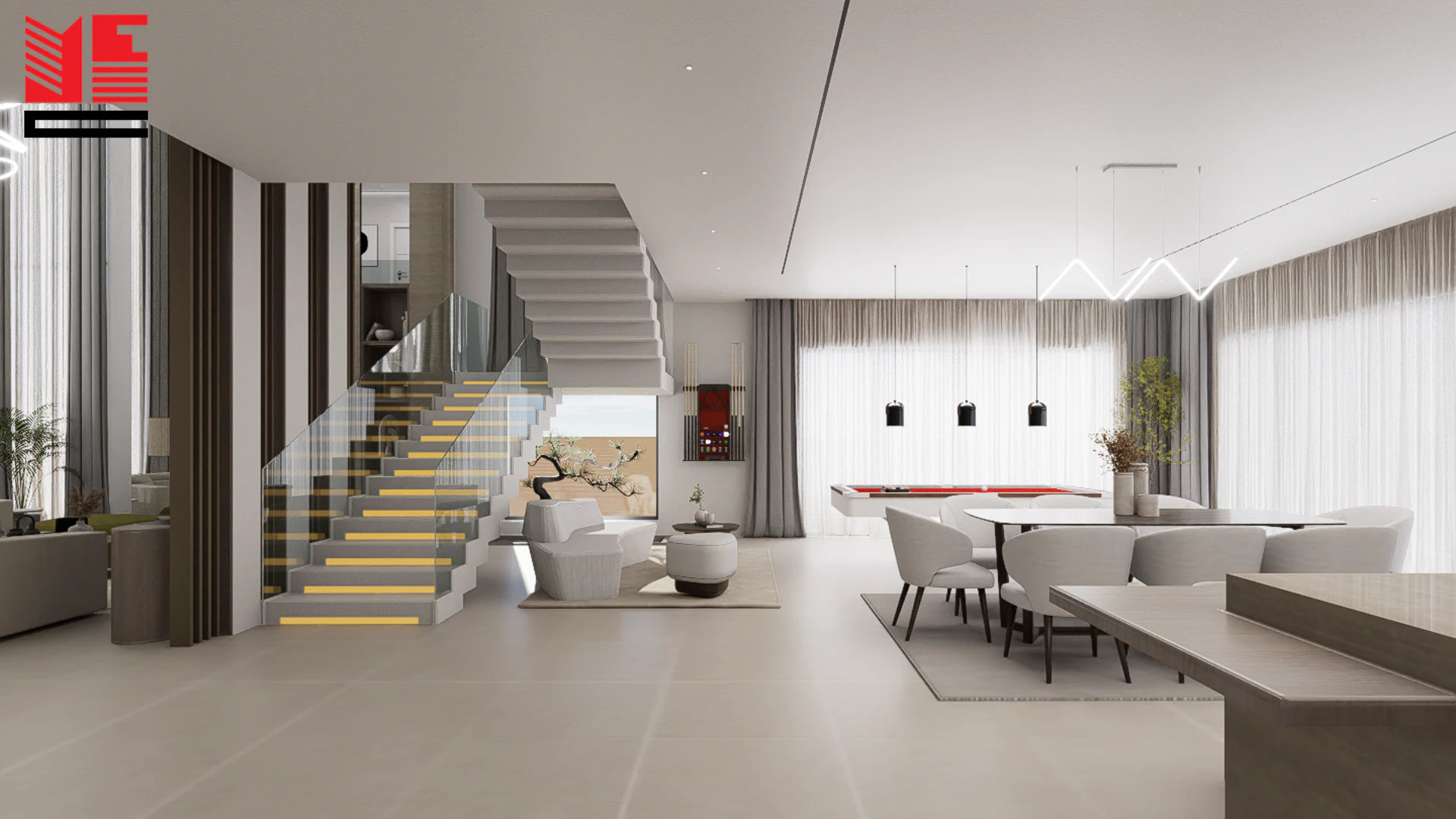 Contemporary Residence Interiors — project view 12