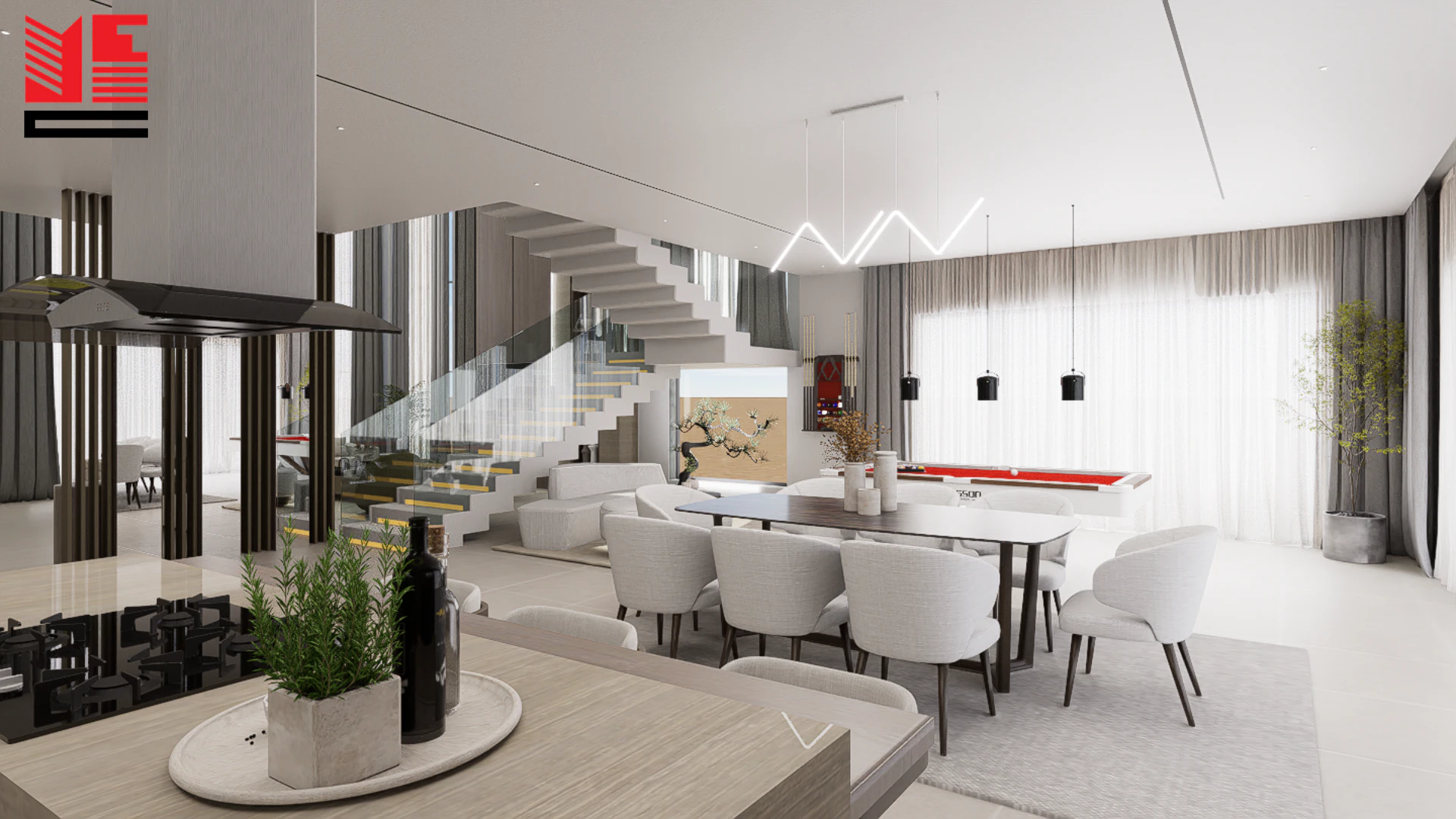 Contemporary Residence Interiors — project view 4