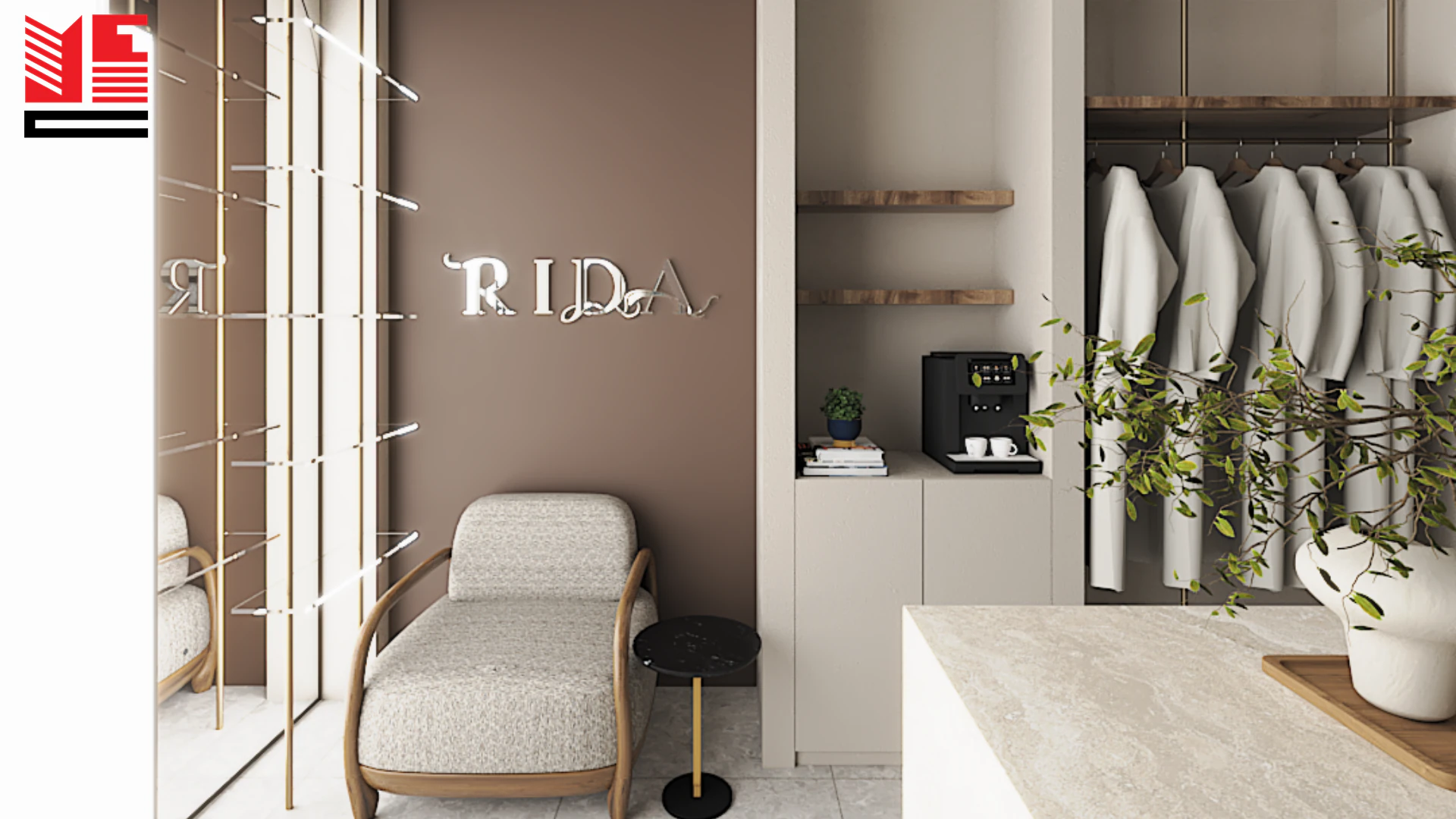 Fashion Boutique Interiors — project view 2