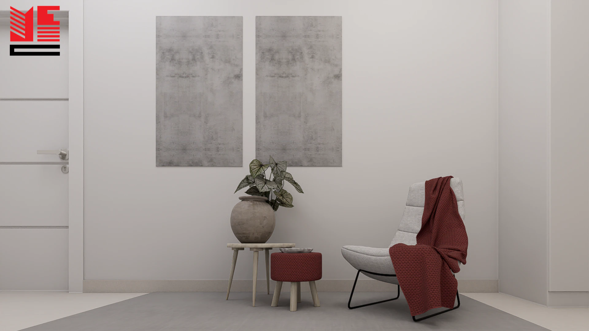 Residence Interiors in Light Tones — project view 9
