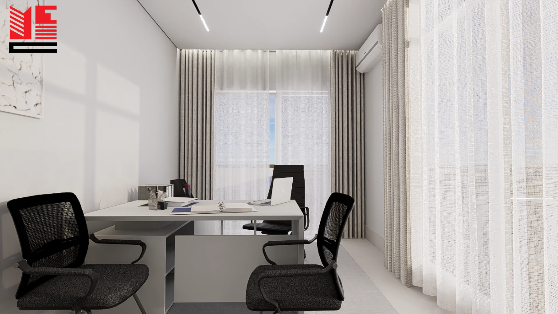 Residence Interiors in Light Tones — project view 14