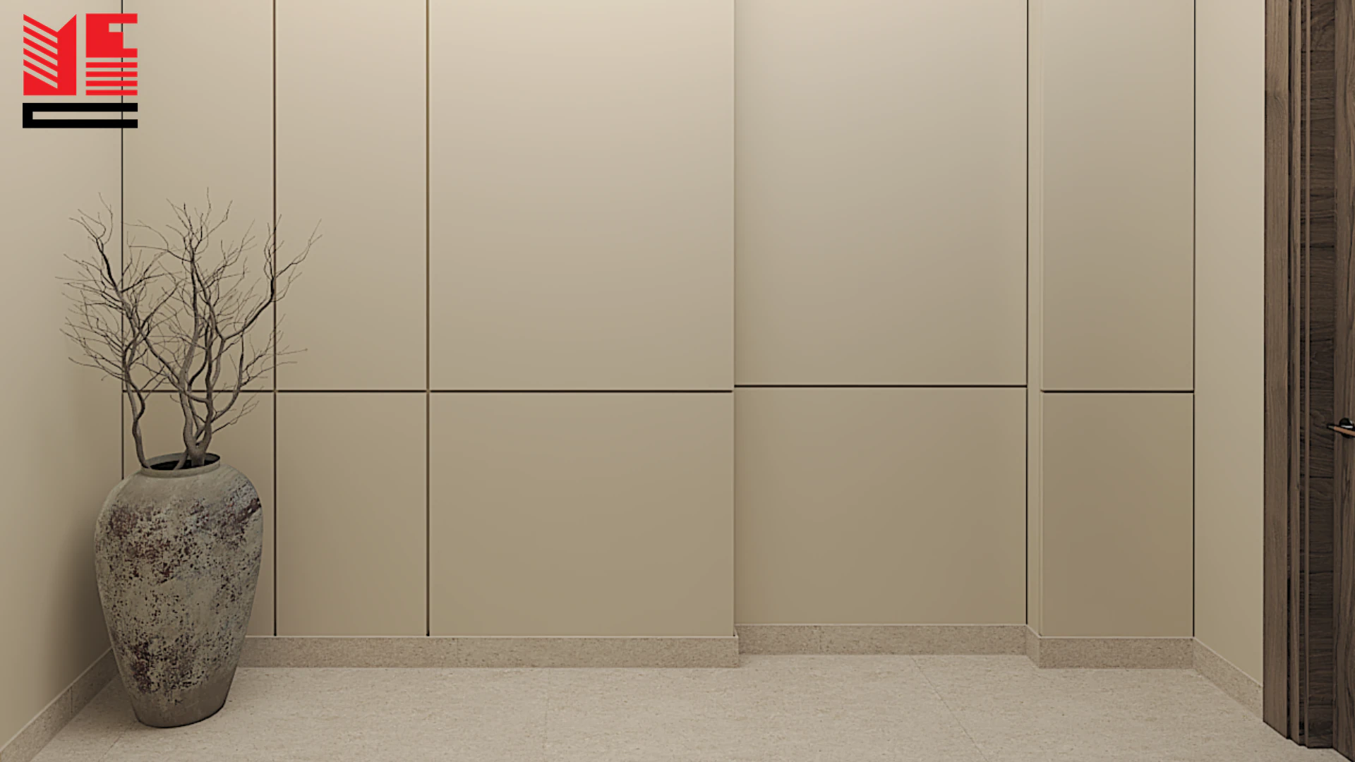 Residence Interiors in Warm Neutral Tones — project view 34