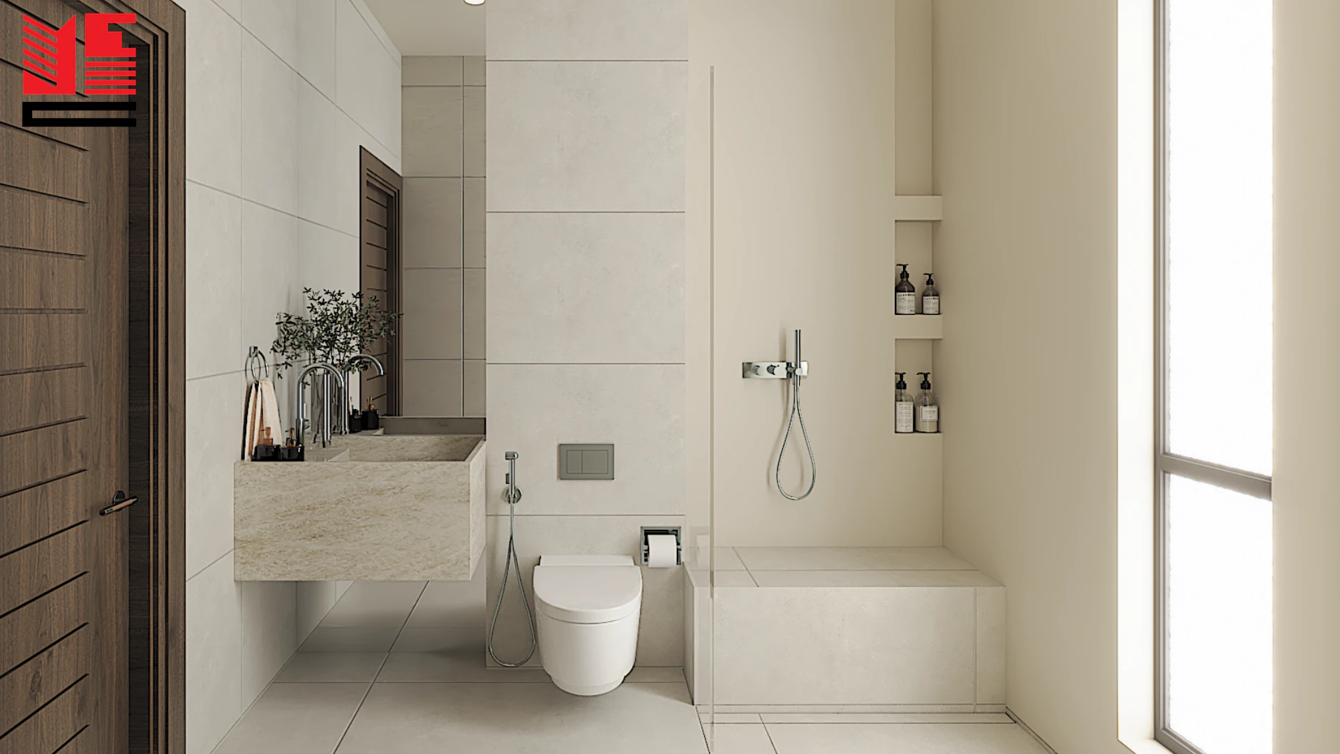 Residence Interiors in Warm Neutral Tones — project view 27
