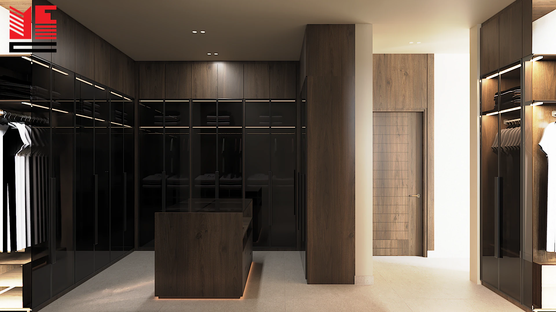 Residence Interiors in Warm Neutral Tones — project view 15