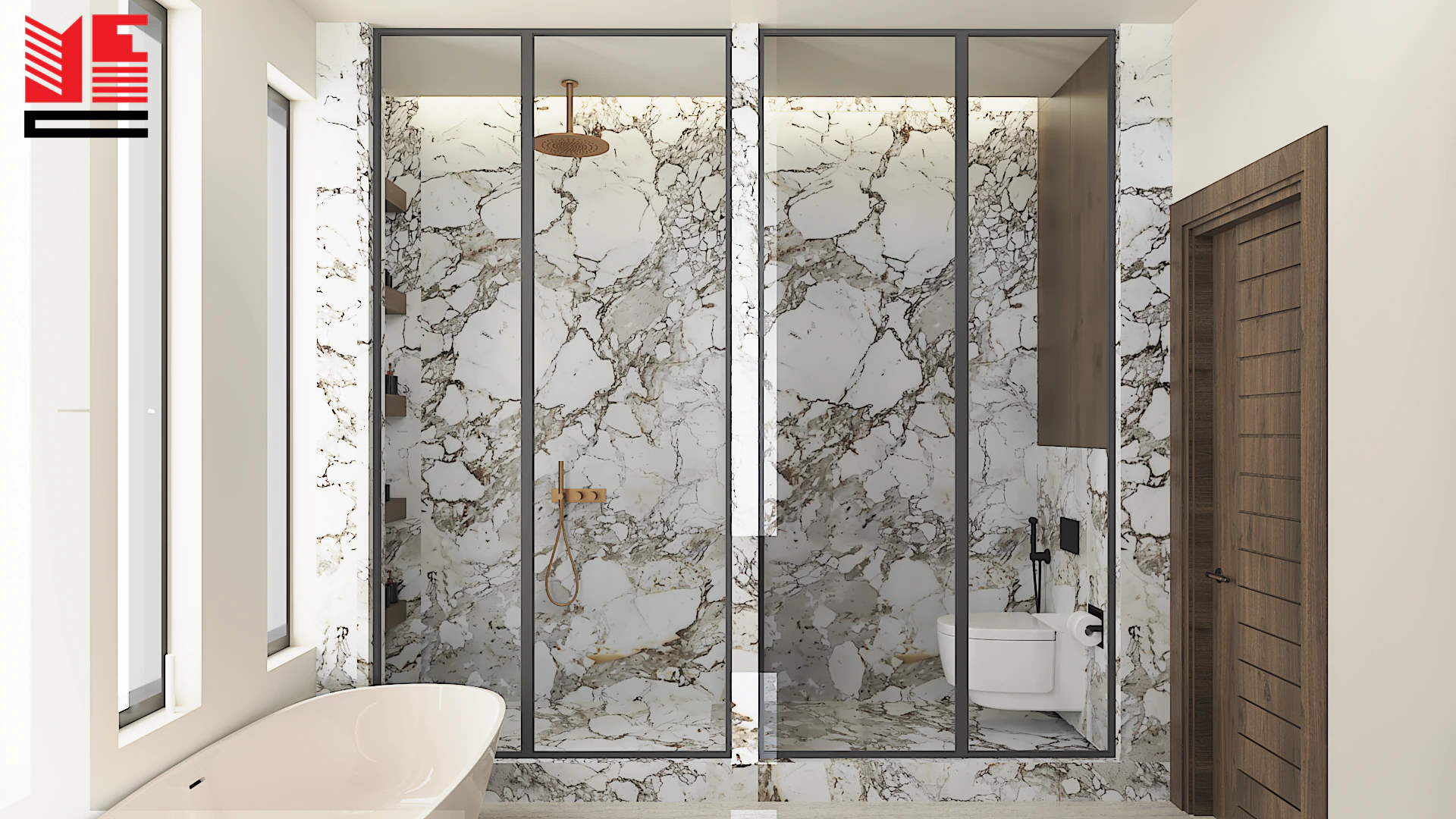 Residence Interiors in Warm Neutral Tones — project view 11