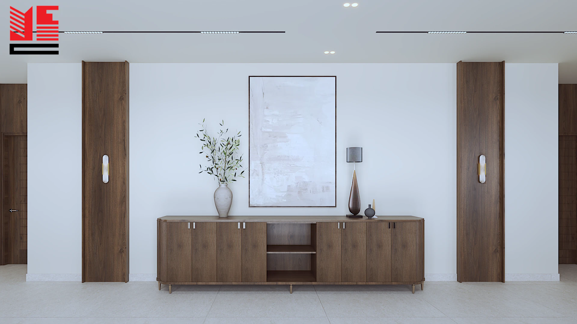 Residence Interiors in Warm Neutral Tones — project view 8