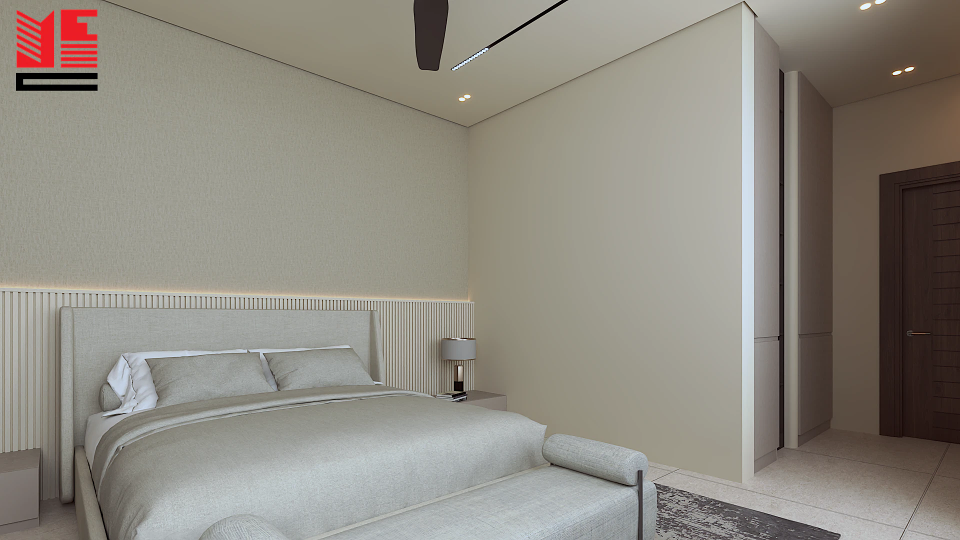 Residence Interiors in Warm Neutral Tones — project view 7