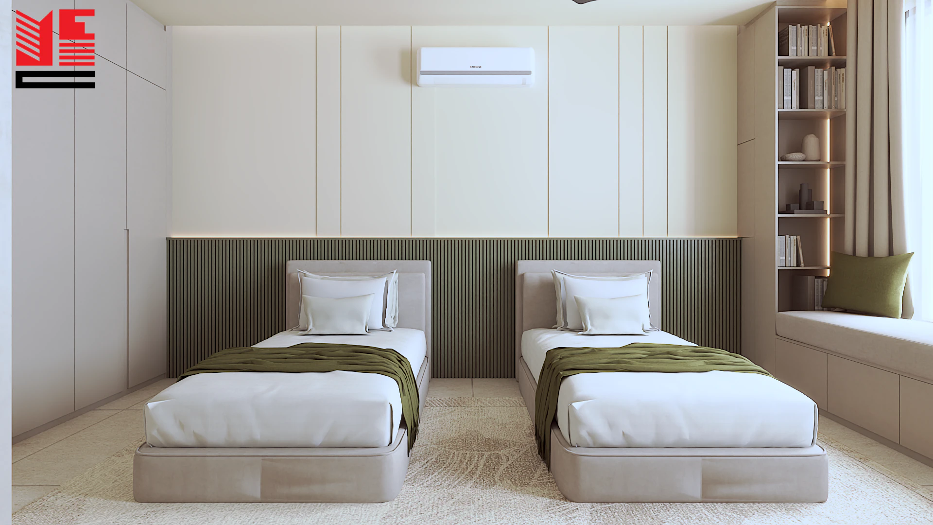 Residence Interiors in Warm Neutral Tones — project view 4