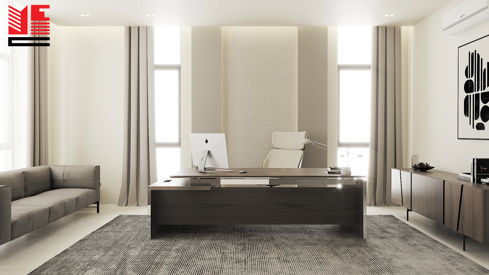 Residence Interiors in Warm Neutral Tones — project view 42