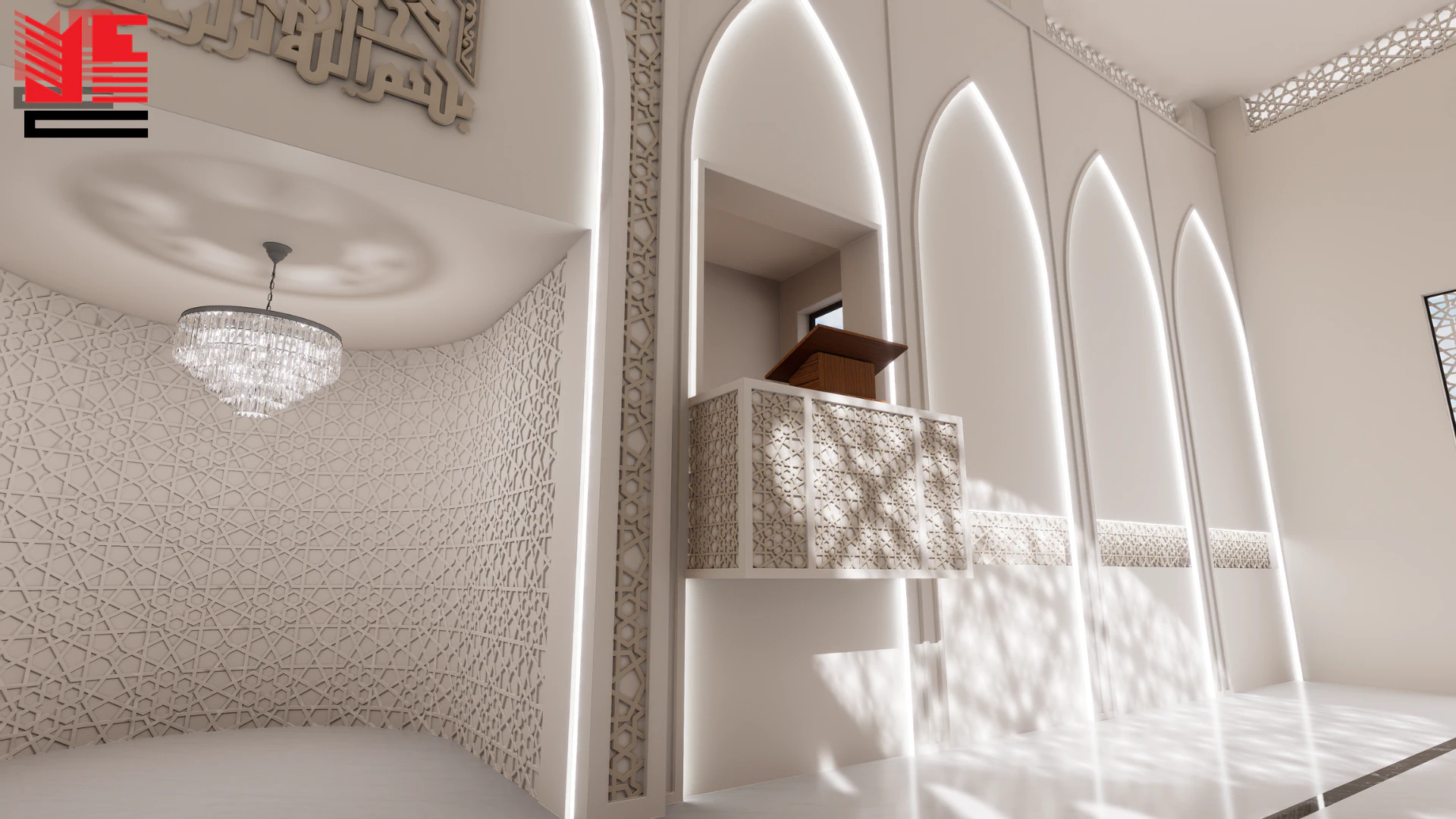Mosque Architecture & Interiors — project view 4