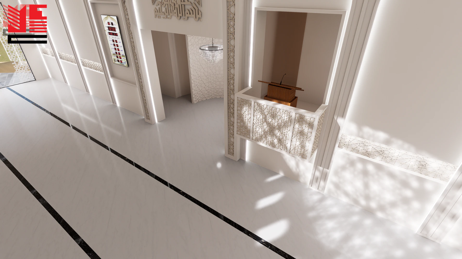 Mosque Architecture & Interiors — project view 3