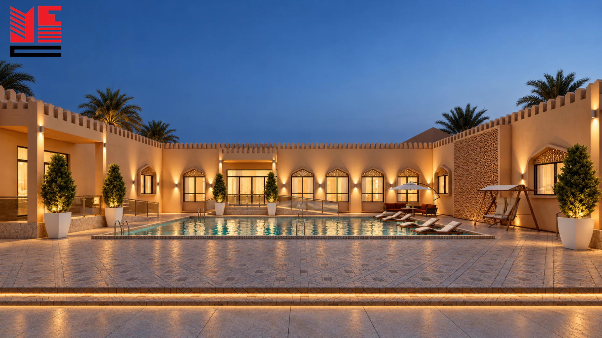 Farmhouse & Pool in Barka — project view 3