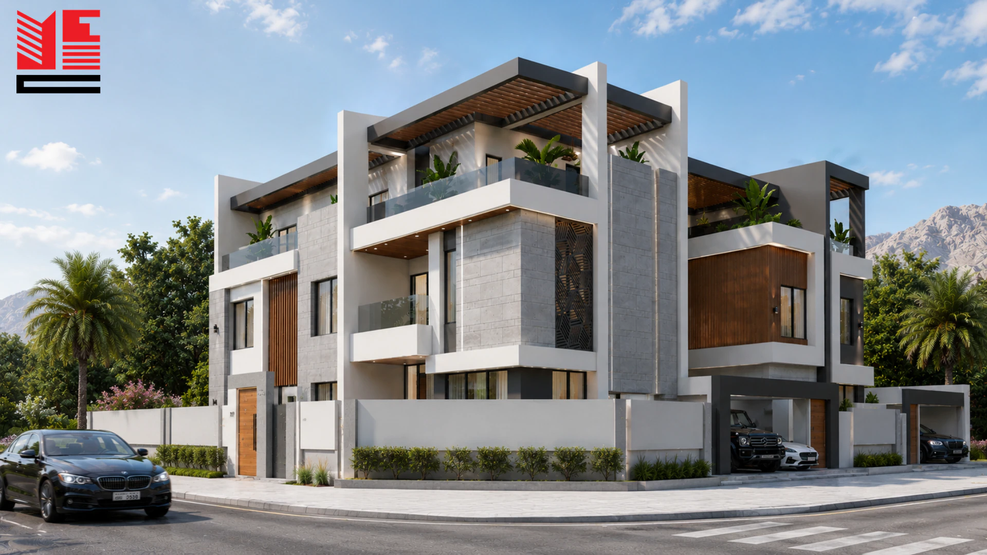 Modern Villa in Azaiba — project view 3