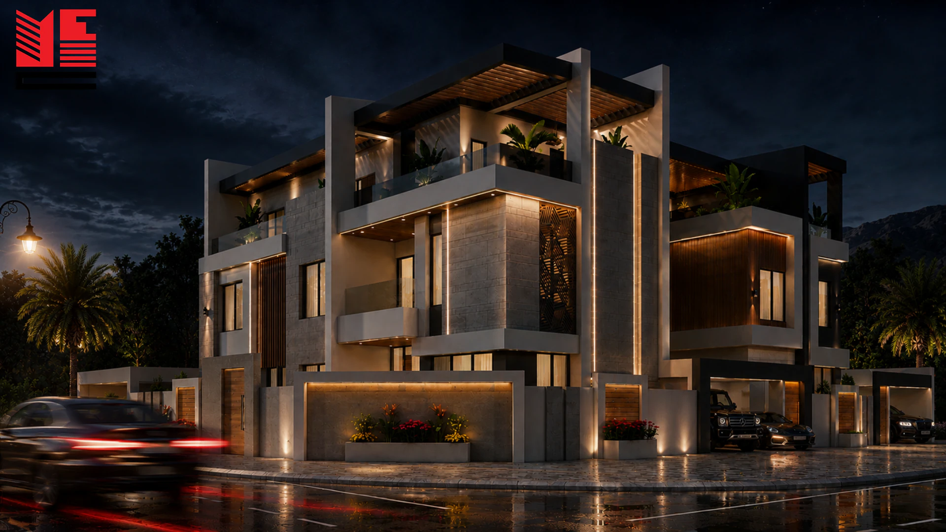 Modern Villa in Azaiba — project view 2