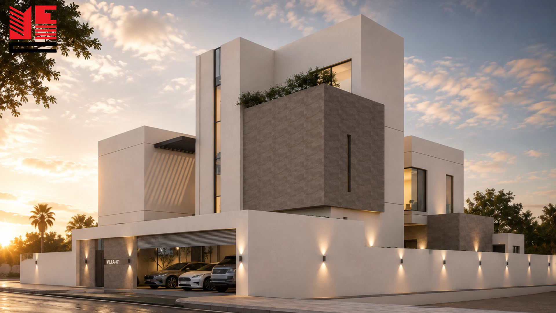 Modern Villa in Seeb &mdash; project view 1