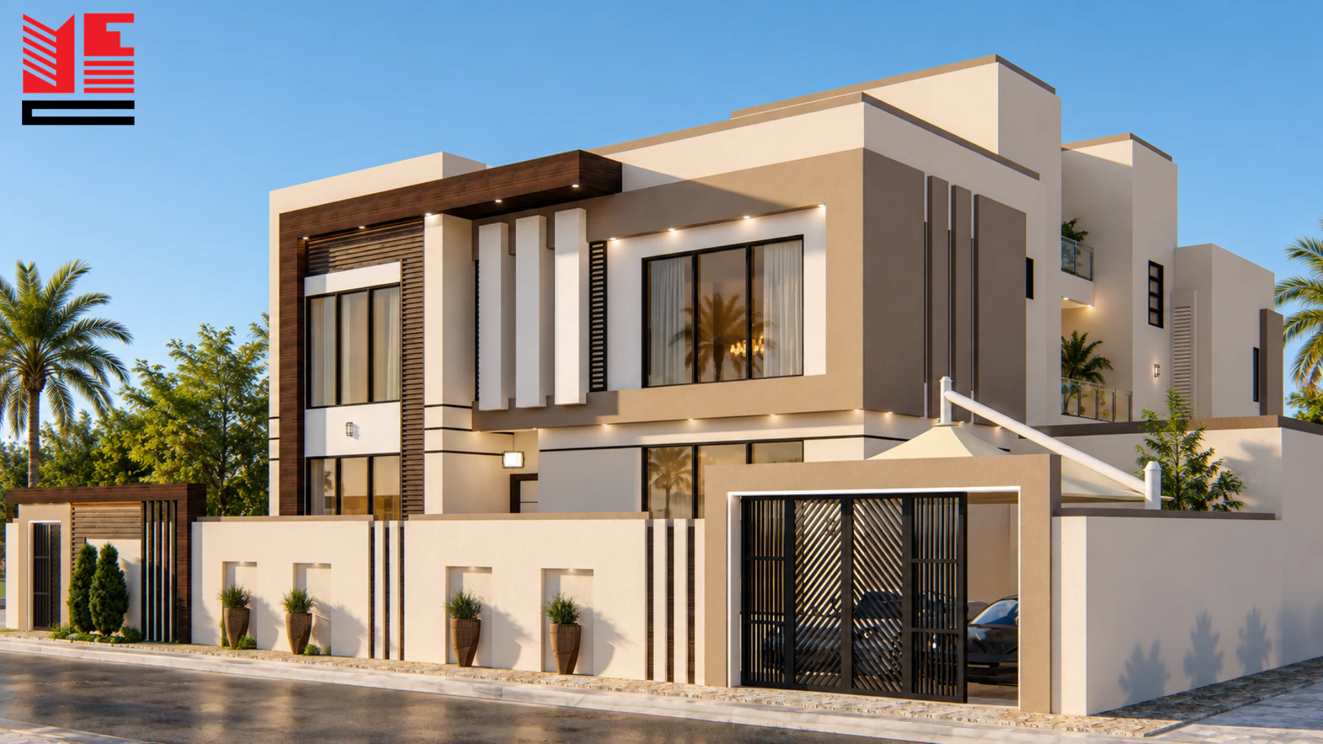 Modern Villa with a Wide Terrace — project view 2