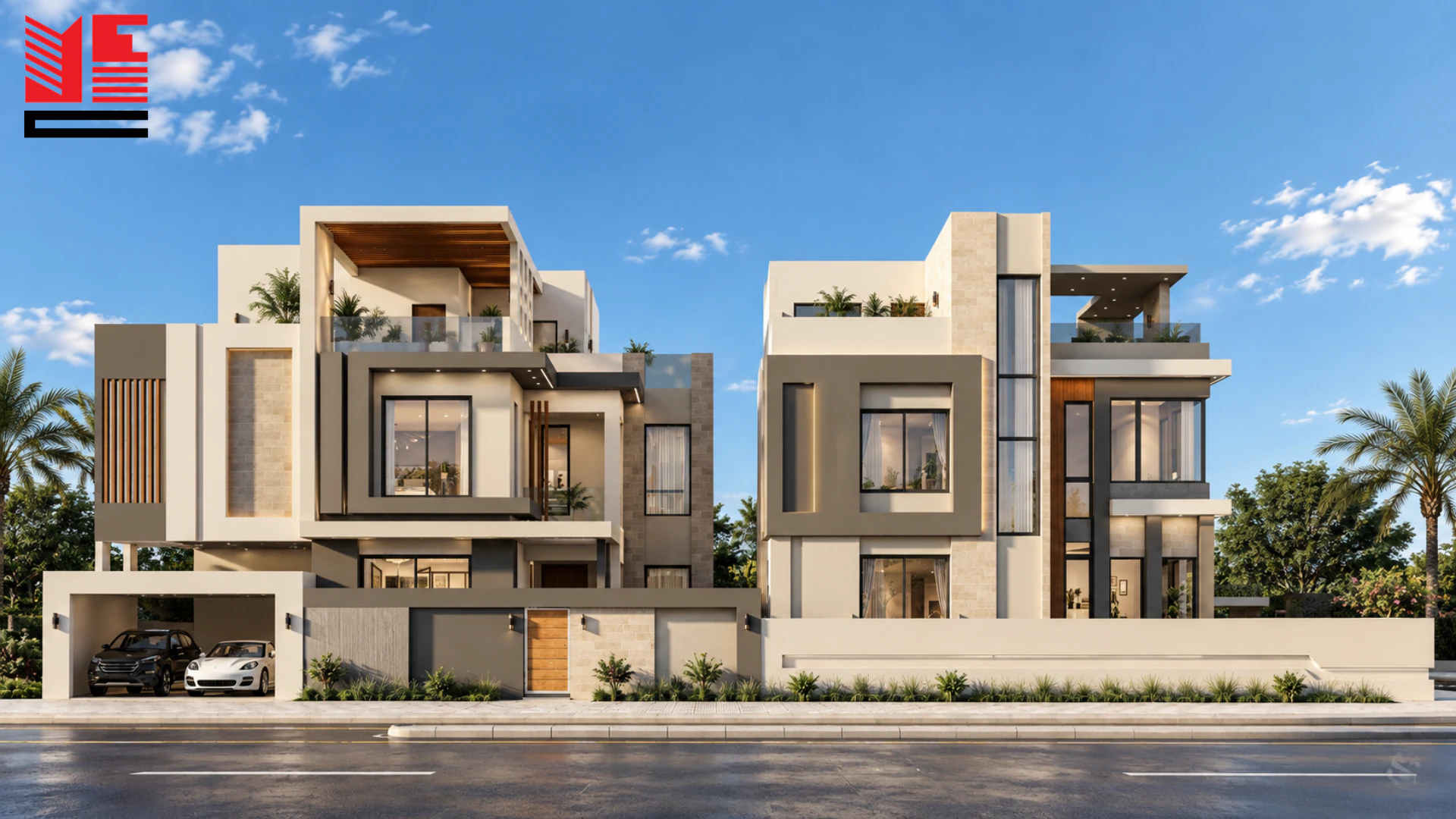 Modern Villa with Open Terraces — project view 3