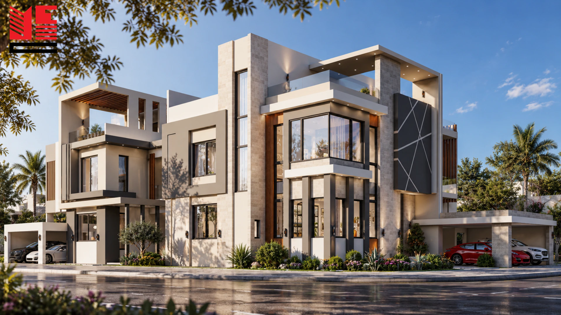 Modern Villa with Open Terraces — project view 4