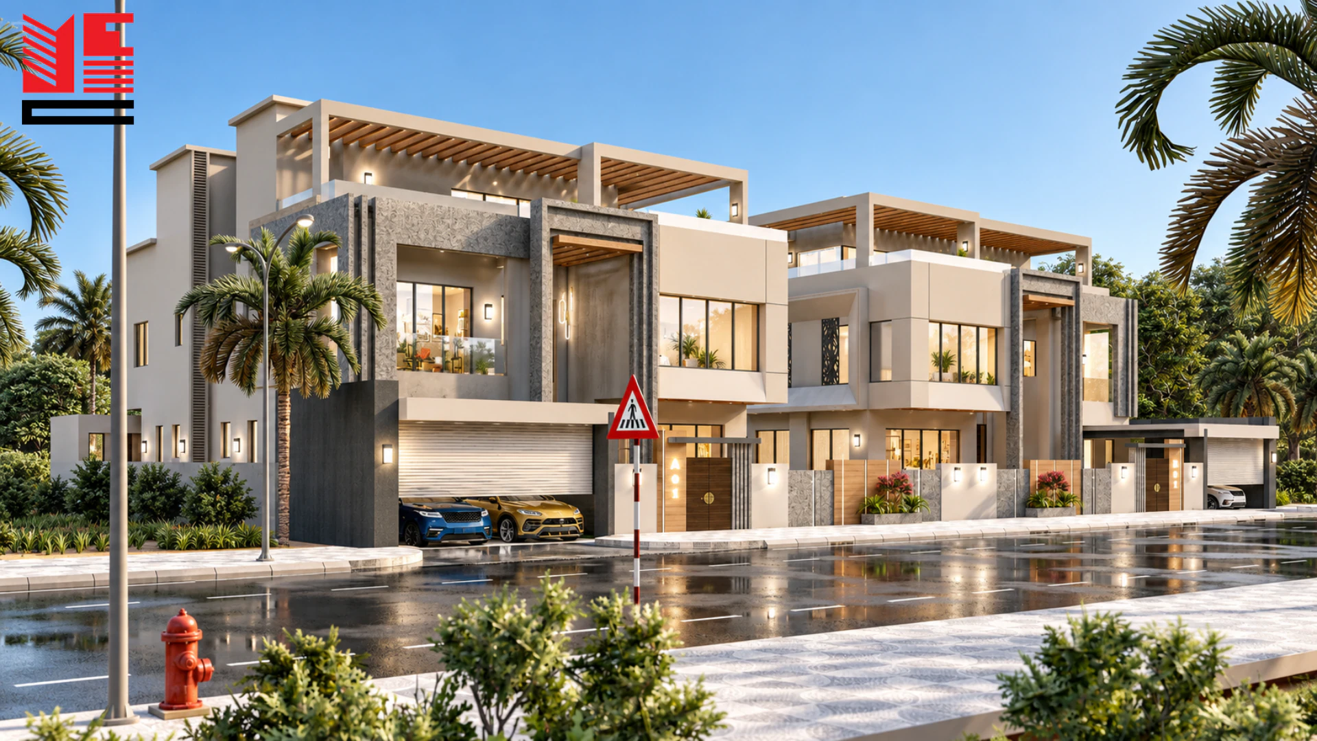 Paired Modern Villas — project view 2