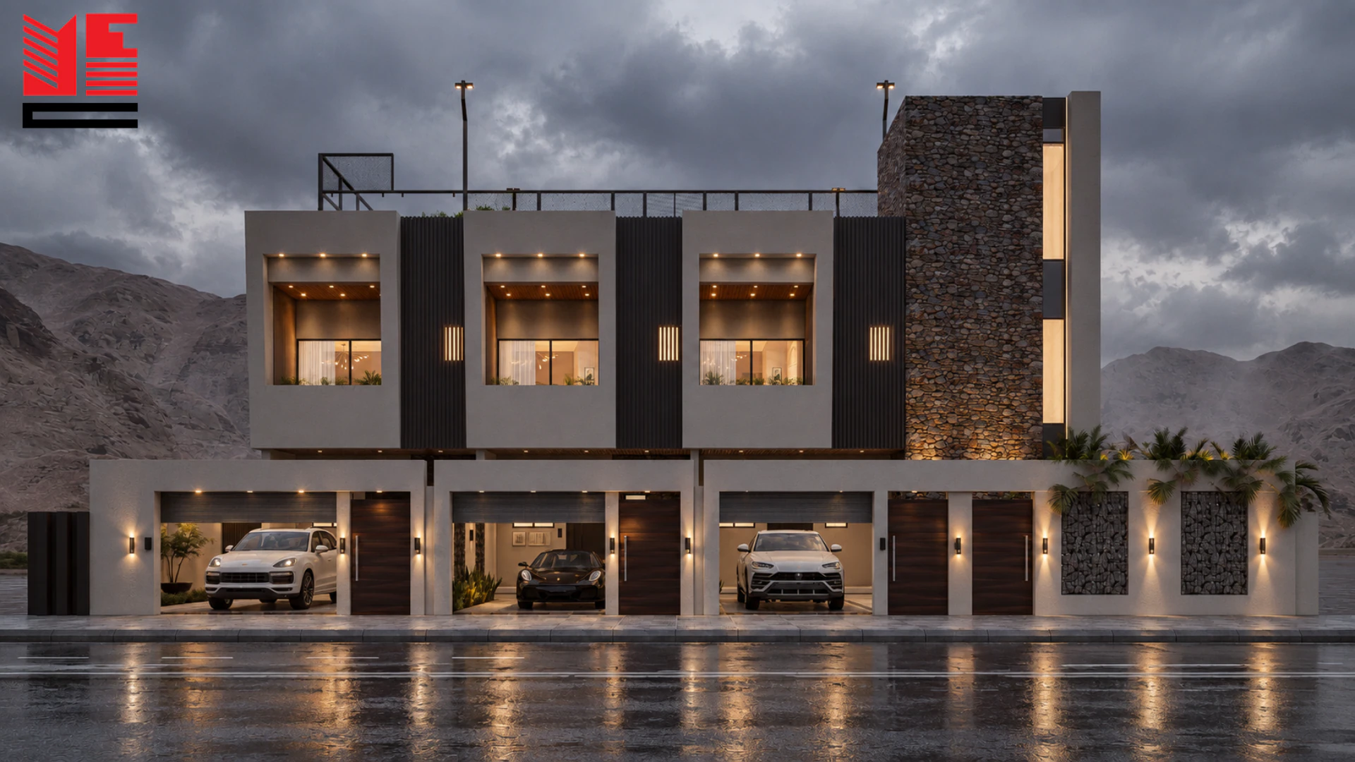 3-Villa Development &mdash; project view 1
