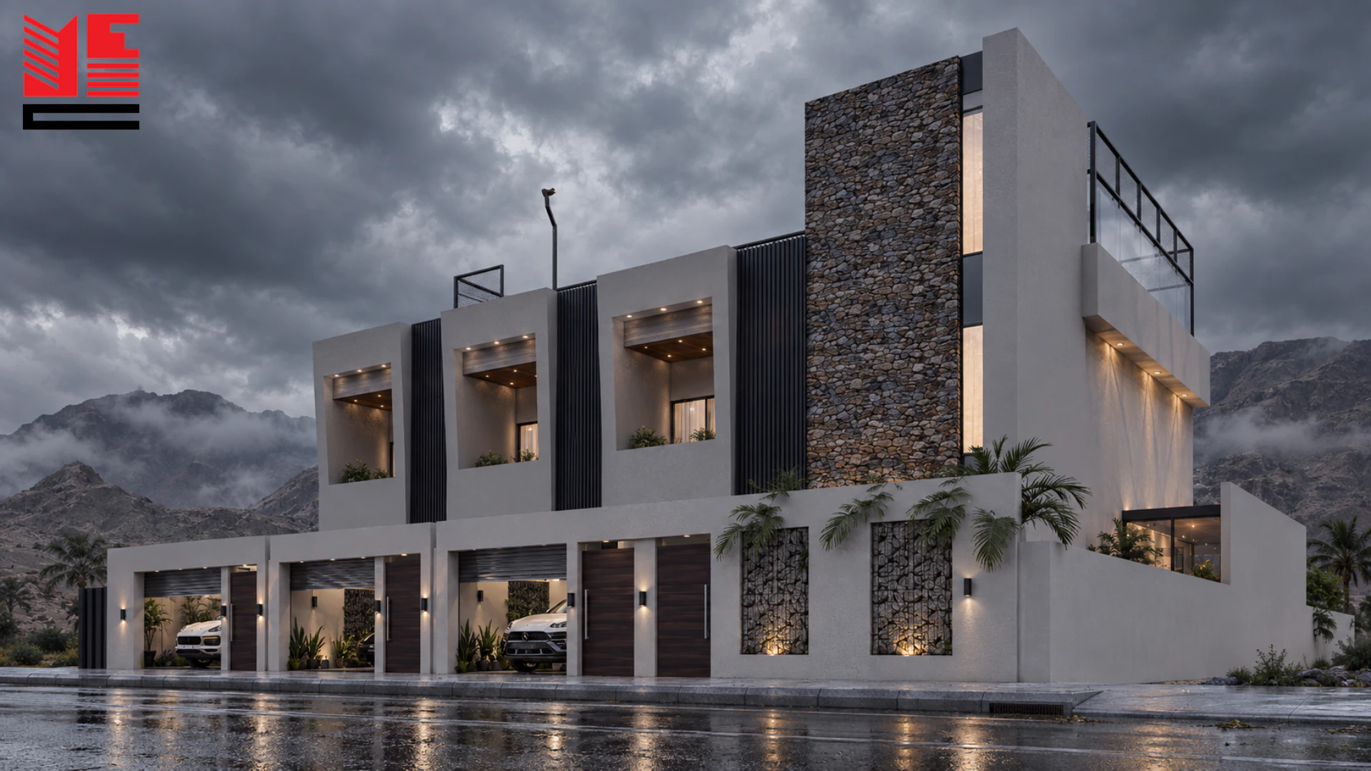 3-Villa Development — project view 2