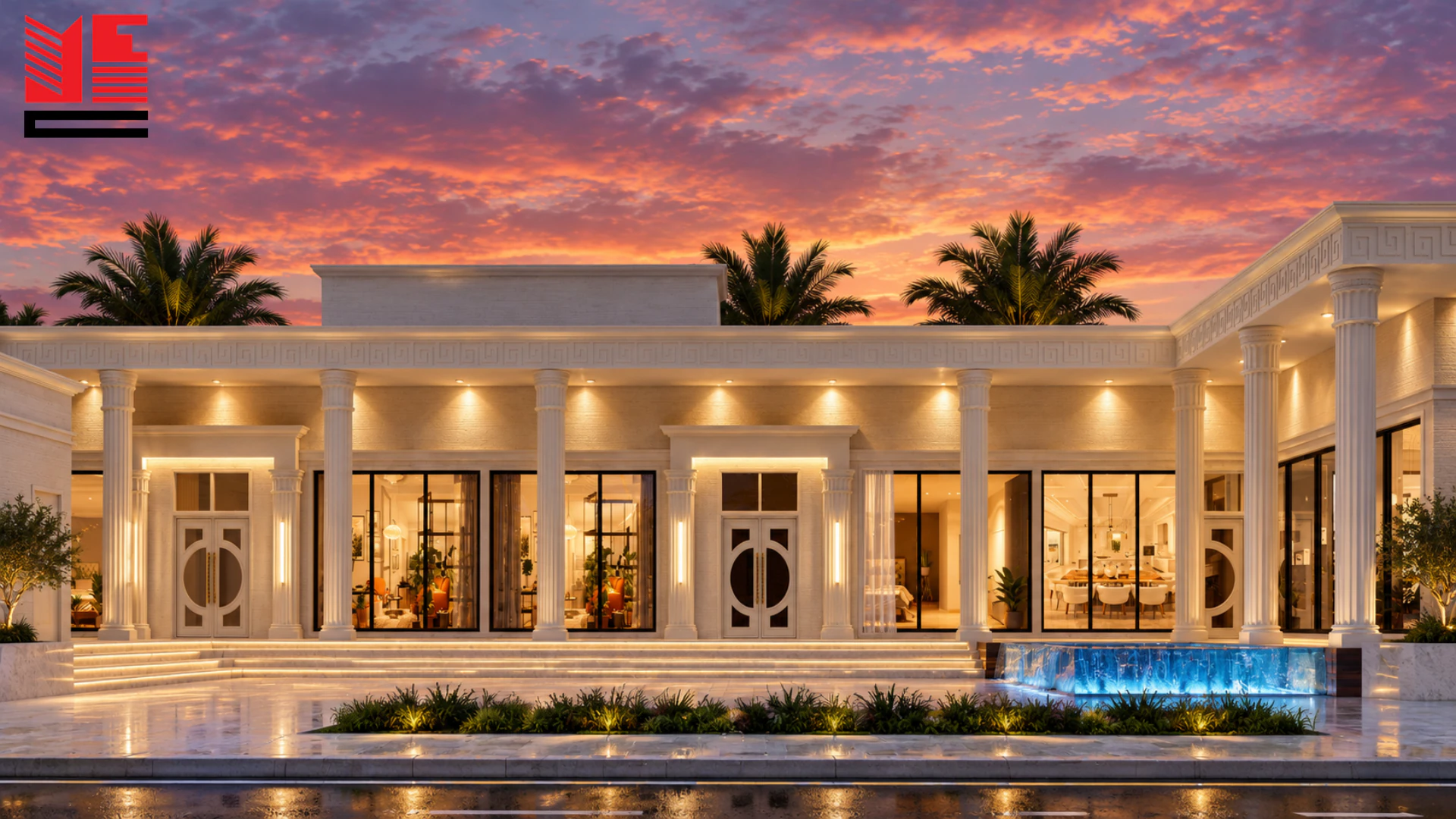 Single-Storey Classical Villa — project view 3